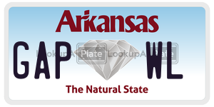 GAPWL  license plate in AR