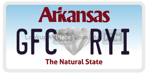 GFCRYI  license plate in AR