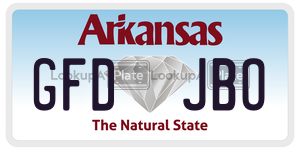 GFDJBO  license plate in AR