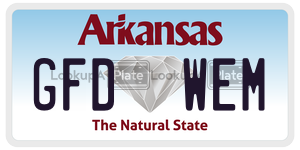 GFDWEM  license plate in AR