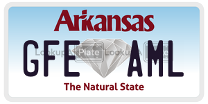 GFEAML  license plate in AR