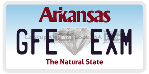 GFEEXM  license plate in AR