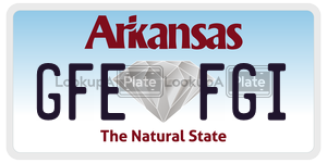 GFEFGI  license plate in AR
