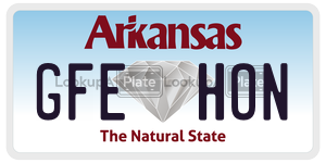 GFEHON  license plate in AR