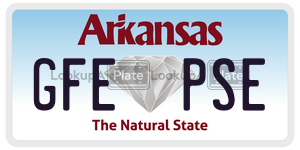 GFEPSE  license plate in AR