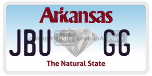 JBUGG  license plate in AR
