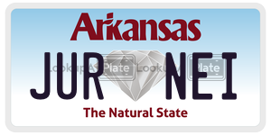 JURNEI  license plate in AR