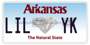 LILYK  license plate in AR