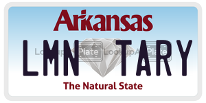 LMNTARY  license plate in AR