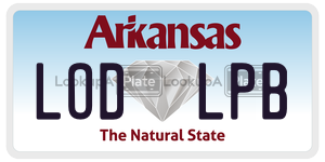 LODLPB  license plate in AR