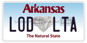 LODLTA  license plate in AR