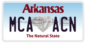 MCAACN  license plate in AR