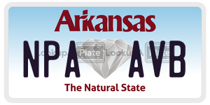 NPAAVB  license plate in AR