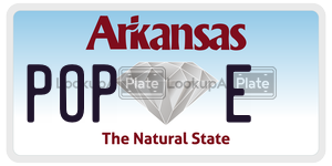 POPE  license plate in AR