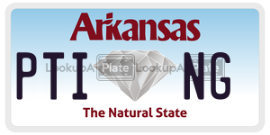 PTING  license plate in AR