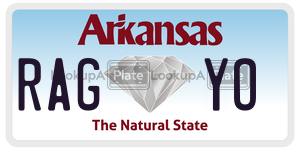 RAGYO  license plate in AR