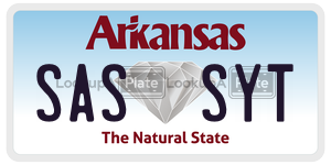SASSYT  license plate in AR
