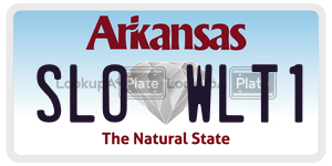 SLOWLT1  license plate in AR