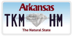 TKMHM  license plate in AR