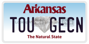 TOUGECN  license plate in AR
