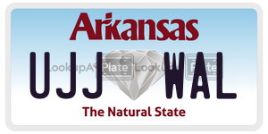 UJJWAL  license plate in AR