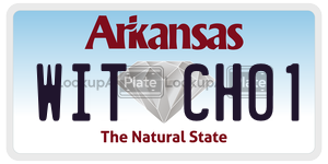 WITCH01  license plate in AR