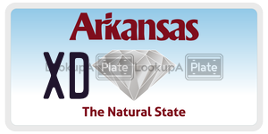 XD  license plate in AR
