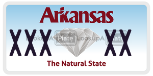 XXXXX  license plate in AR