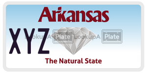 XYZ  license plate in AR