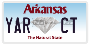 YARCT  license plate in AR