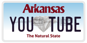 YOUTUBE  license plate in AR