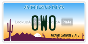 OWO (AZ) License Plate: User Reports & Vehicle Information!