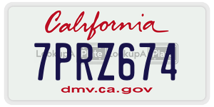 7PRZ674 (CA) License Plate: User Reports & Vehicle Information!