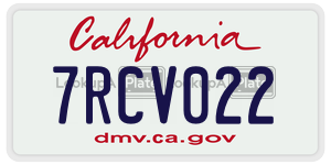 7RCV022 (CA) License Plate: User Reports & Vehicle Information!
