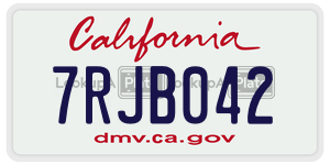 7RJB042 (CA) License Plate: User Reports & Vehicle Information!