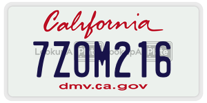 7ZOM216 (CA) License Plate: User Reports & Vehicle Information!