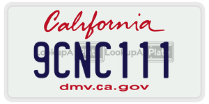 9CNC111 (CA) License Plate: User Reports & Vehicle Information!