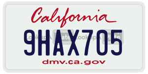 9HAX705 (CA) License Plate: User Reports & Vehicle Information!