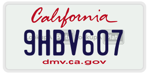 9HBV607 (CA) License Plate: User Reports & Vehicle Information!