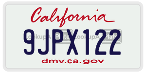 9JPX122 (CA) License Plate: User Reports & Vehicle Information!