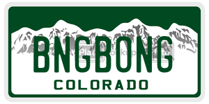 BNGBONG  license plate in CO