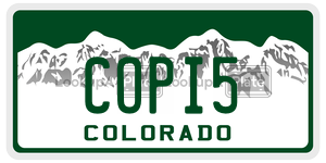 COPI5  license plate in CO