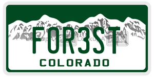 FOR3ST  license plate in CO