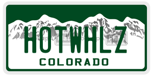 HOTWHLZ  license plate in CO
