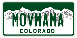 MOVMAMA  license plate in CO