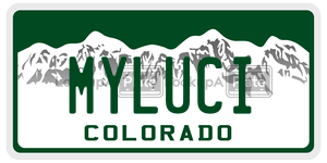 MYLUCI  license plate in CO