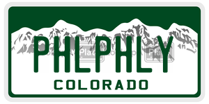 PHLPHLY  license plate in CO