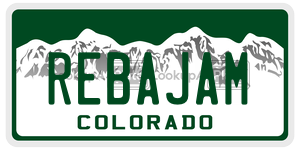 REBAJAM  license plate in CO