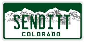SENDITT  license plate in CO
