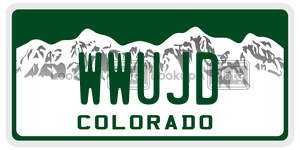 WWUJD  license plate in CO